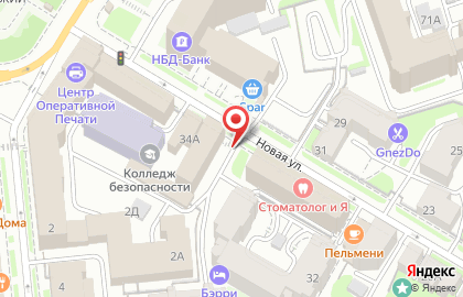 Страховая компания Ингосстрах-м в Нижегородском районе на карте