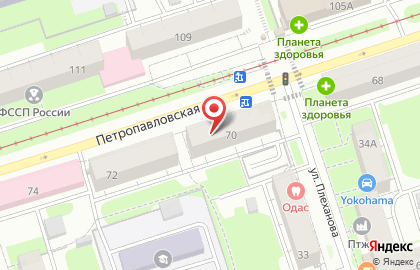 Мясной магазин в Перми на карте