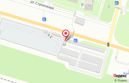 Центр замены масла ТОшечка на улице Строителей на карте