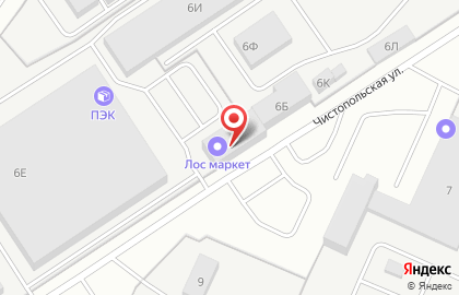 Интернет-магазин эхолотов Lowrance на Чистопольской улице на карте
