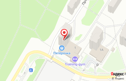 Фитнес-клуб Training-gym на карте