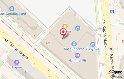 Салон дверей ДверноВ на площади Карла Маркса на карте