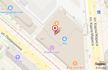 Салон дверей ДверноВ на площади Карла Маркса на карте
