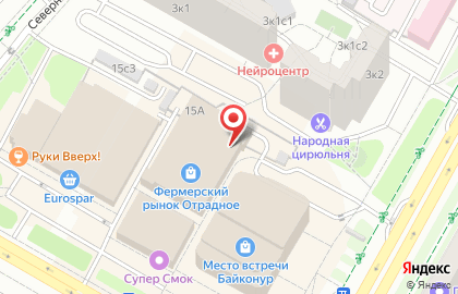 Магазин выпечки в Москве на карте