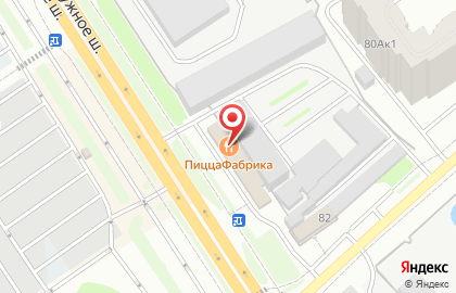 Семейный ресторан ПиццаФабрика на Окружном шоссе на карте
