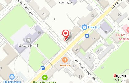 Восточный колорит на карте