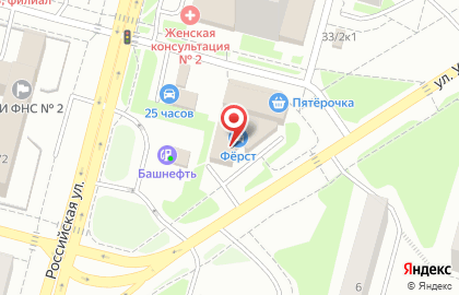 Торгово-производственная компания Окнастрой в Орджоникидзевском районе на карте