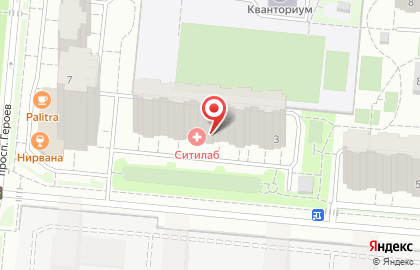 Школа красоты Татьяны Мордиковой на улице Поликахина на карте