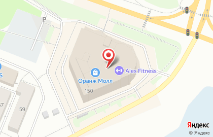 Фитнес-клуб Alex Fitness на улице Пятилетки на карте