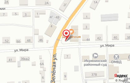 Банкомат СберБанк на улице Мира на карте