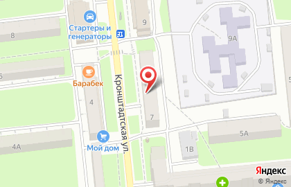 Магазин выгодных покупок Скидкино на Кронштадтской улице на карте