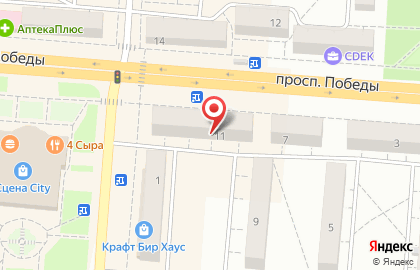 Банкомат Лето Банк на проспекте Победы в Копейске на карте