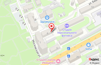 Продуктовый магазин, ООО Магнит в Фрунзенском районе на карте