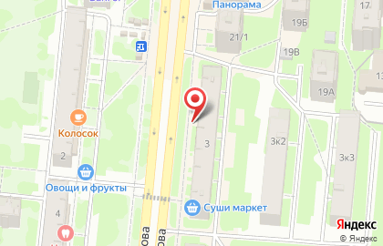 Терминал СберБанк на улице Ломоносова на карте