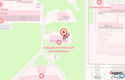 Ростовская областная клиническая больница на Благодатной улице на карте