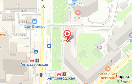 Бюро путешествий в Даниловском районе на карте