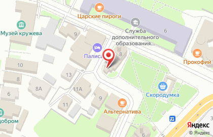 Религиозная организация Архиерейское подворье Храма Покрова Пресвятой Богородицы на карте