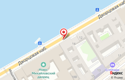 Гостиница Камея в Санкт-Петербурге на карте
