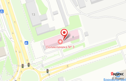 Псковская городская поликлиника на Индустриальной улице на карте