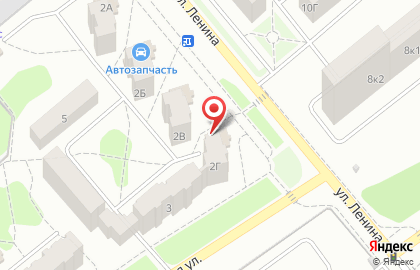 Пироговая на улице Ленина на карте