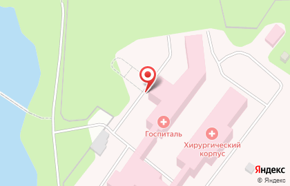 Главный Клинический Военный Госпиталь ФСБ России на карте