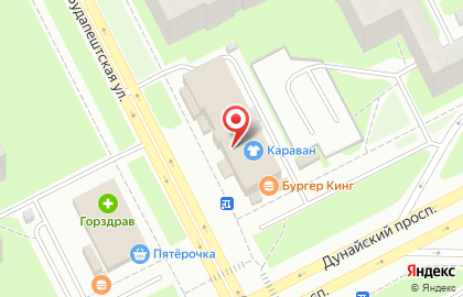 Терминал СберБанк на Будапештской улице на карте
