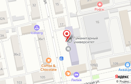 Уральский государственный лесотехнический университет на Студенческой улице на карте