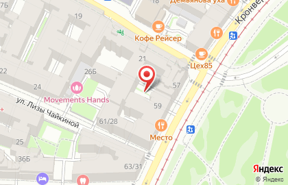Anex на карте