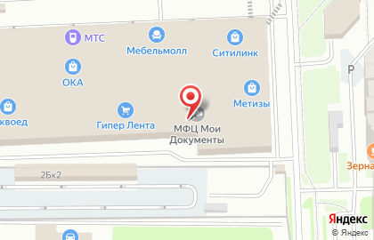 Многофункциональный центр Мои документы в Раменском на карте