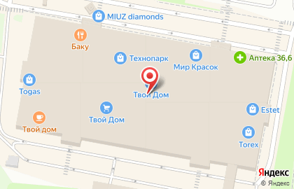 Togas на Волоколамской на карте