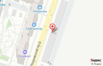 Квадратный метр в Москве на карте