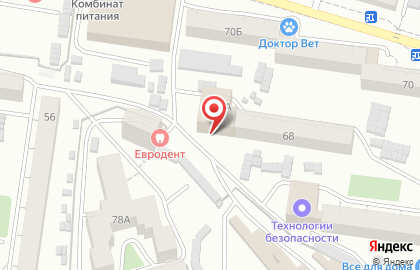 Интернет-магазин телекоммуникационного оборудования Мегагерц в Октябрьском районе на карте