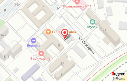 Содружество в Центральном районе на карте