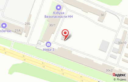 Киоск по продаже фруктов и овощей на Бурнаковской улице на карте
