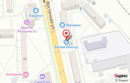 Парикмахерская Мишель в Октябрьском районе на карте