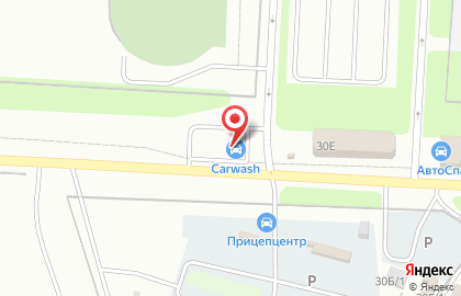 Автомойка самообслуживания Н2О на Московской улице на карте