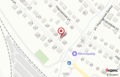 Автошкола Перекресток на Краснодарской улице на карте