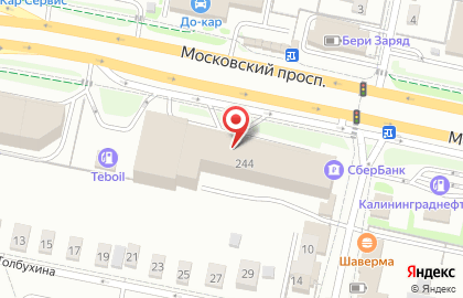Торгово-производственная компания Гран-Мар на Московском проспекте на карте