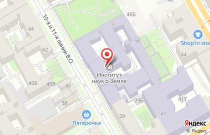 Санкт-петербургский Государственный Университет, Факультет Географии и Геоэкологии на карте