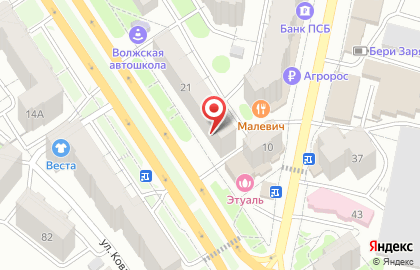 Парикмахерская Марина на улице Тельмана на карте