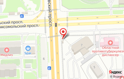 Южуралавто на Свердловском проспекте на карте