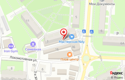 Магазин табака и курительных принадлежностей Дымовой на карте