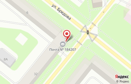 Почта России в Мурманске на карте