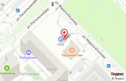 Ирбис в Казани на карте
