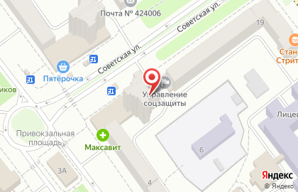 Магазин интимных товаров Куан на Советской улице на карте