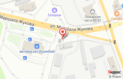 Продуктовый магазин Колосок на улице Жукова на карте