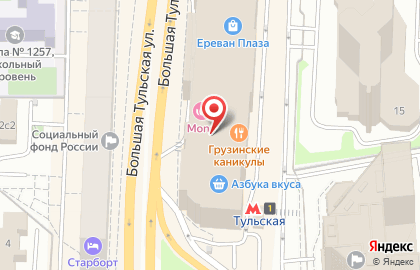 Банкомат СберБанк в Даниловском районе на карте