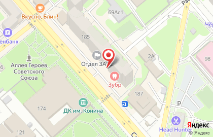 ЗАГС в Москве на карте