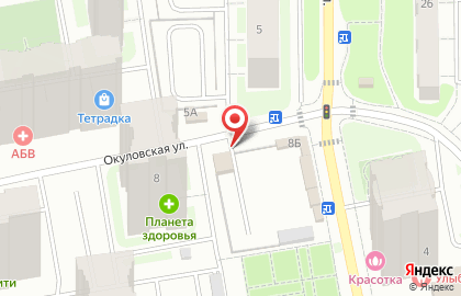Автостоянка в Санкт-Петербурге на карте