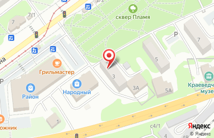 Магазин разливных напитков Бочкари на Народной улице на карте